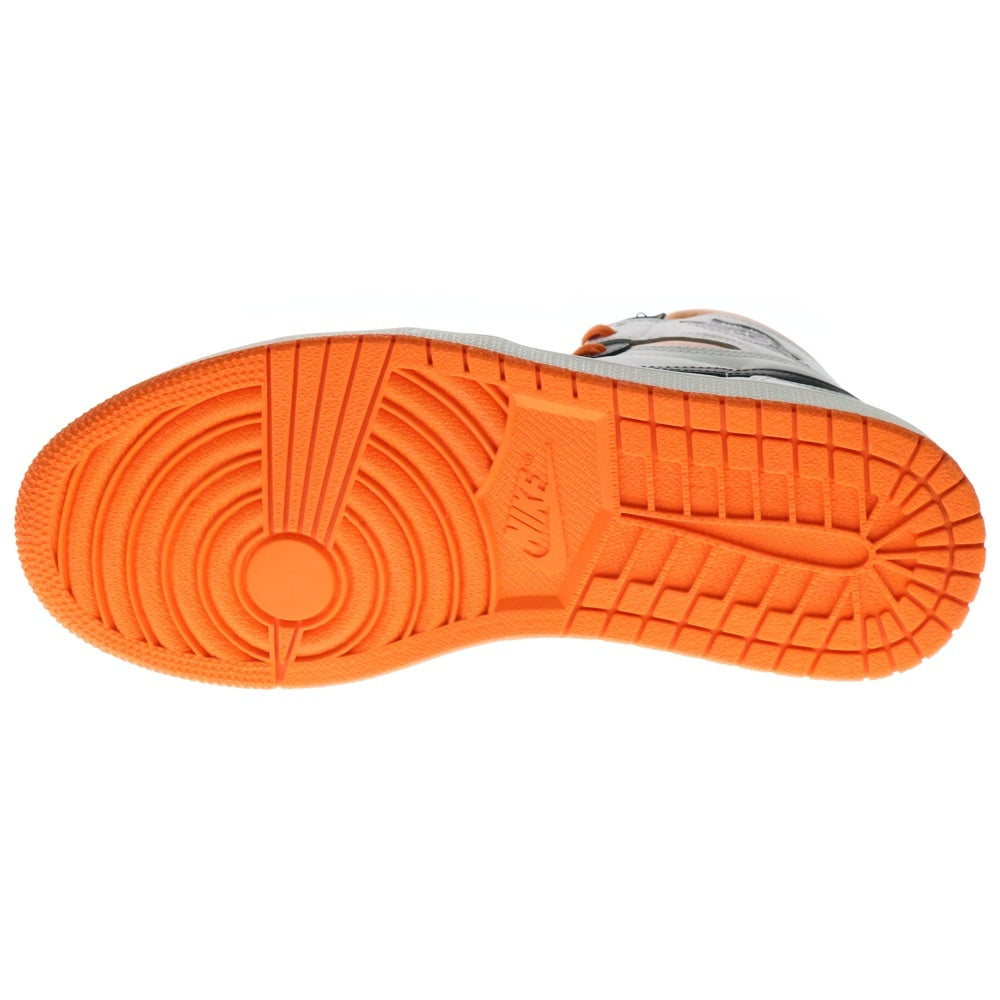NIKE(ナイキ) AIR JORDAN 1 HIGH OG ELECTRO ORANGE 555088-180 エア ジョーダン 1 ハイ エレクトロオレンジ ハイカットスニーカー ホワイト/オレンジ US9/27cm
