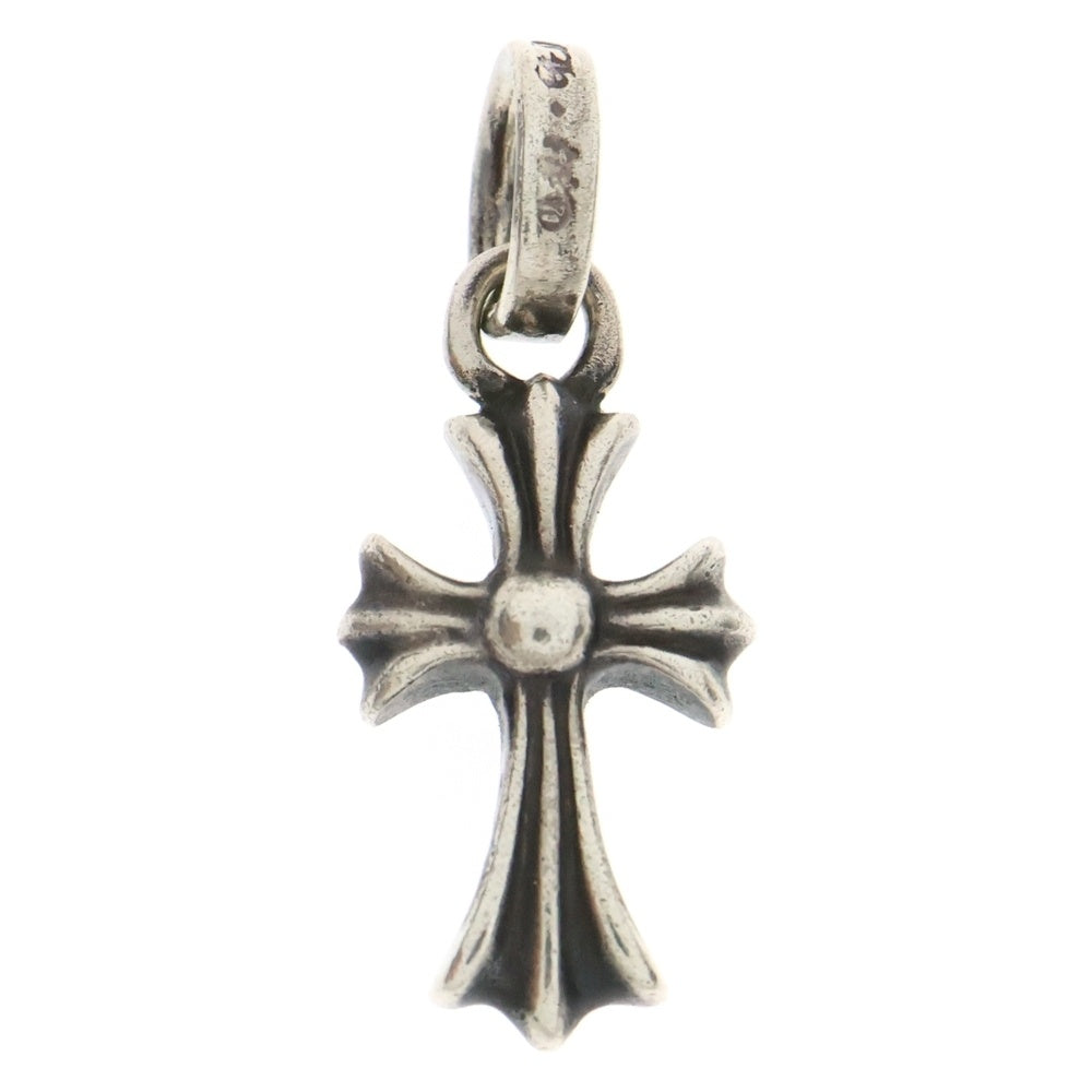 CHROME HEARTS(クロムハーツ) CRS BBYFAT P DMND ベイビーファットクロス PAVEダイヤ ペンダントトップ シルバー BCA234