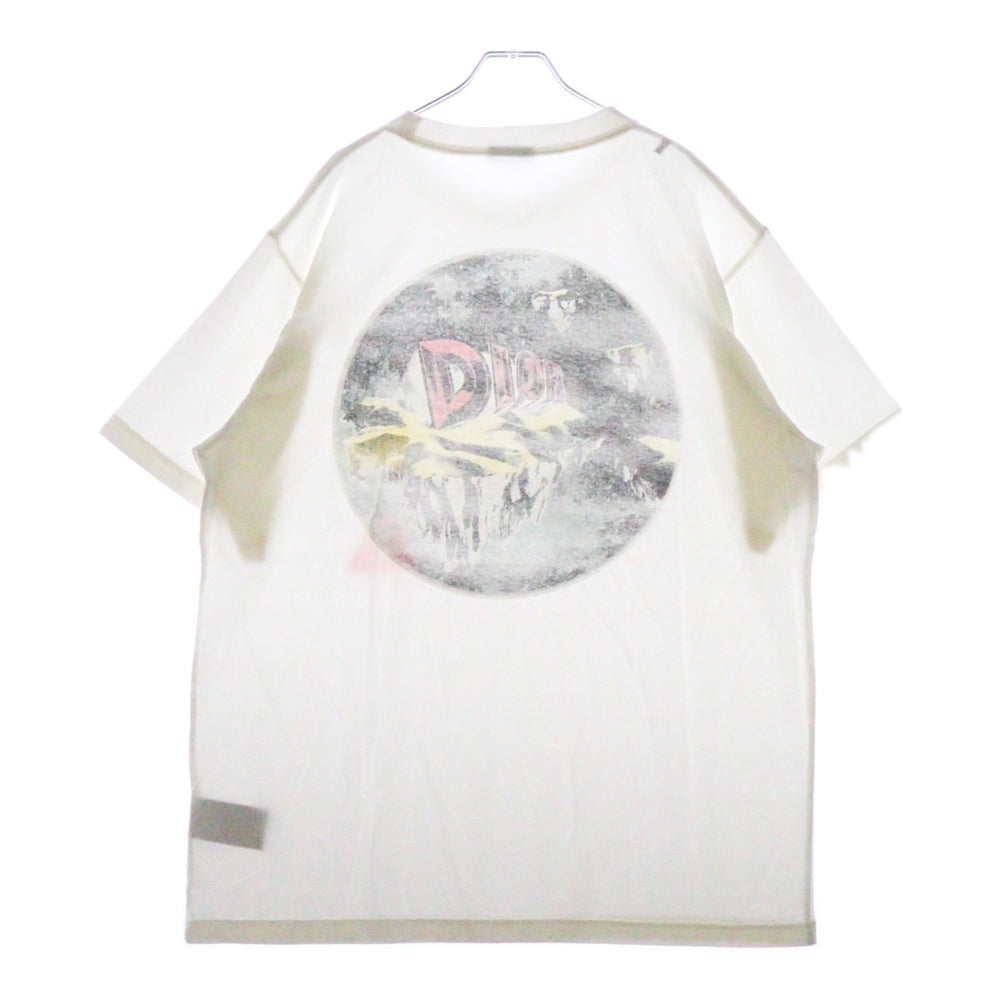 DIOR(ディオール) 23AW アステロディオール プリント半袖Tシャツ カットソー ホワイト 393J696D0817