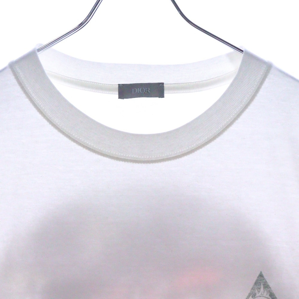 DIOR(ディオール) 23AW アステロディオール プリント半袖Tシャツ カットソー ホワイト 393J696D0817