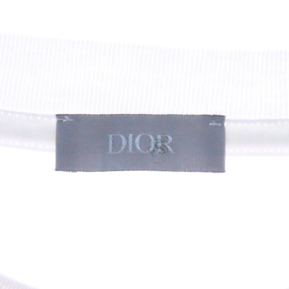DIOR(ディオール) 23AW アステロディオール プリント半袖Tシャツ カットソー ホワイト 393J696D0817