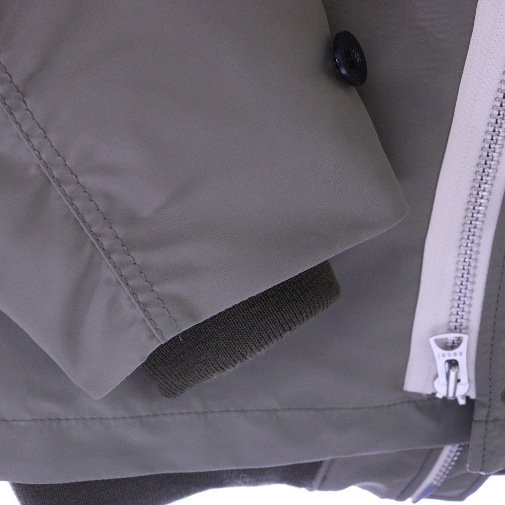 Sacai(サカイ) 24SS コントラストトリム ボンバージャケット アウター カーキ 24‐03320M