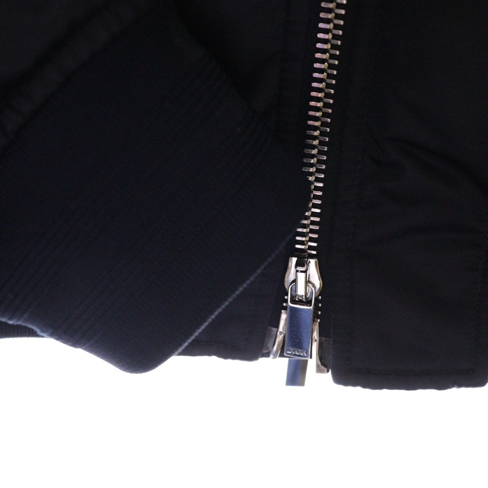DIOR(ディオール) 20AW AND JUDY BLAME ジュディ ブレイム ツートンカラー ボンバージャケット ブルゾン バイカラー ブラック/ネイビー 043C430A4978