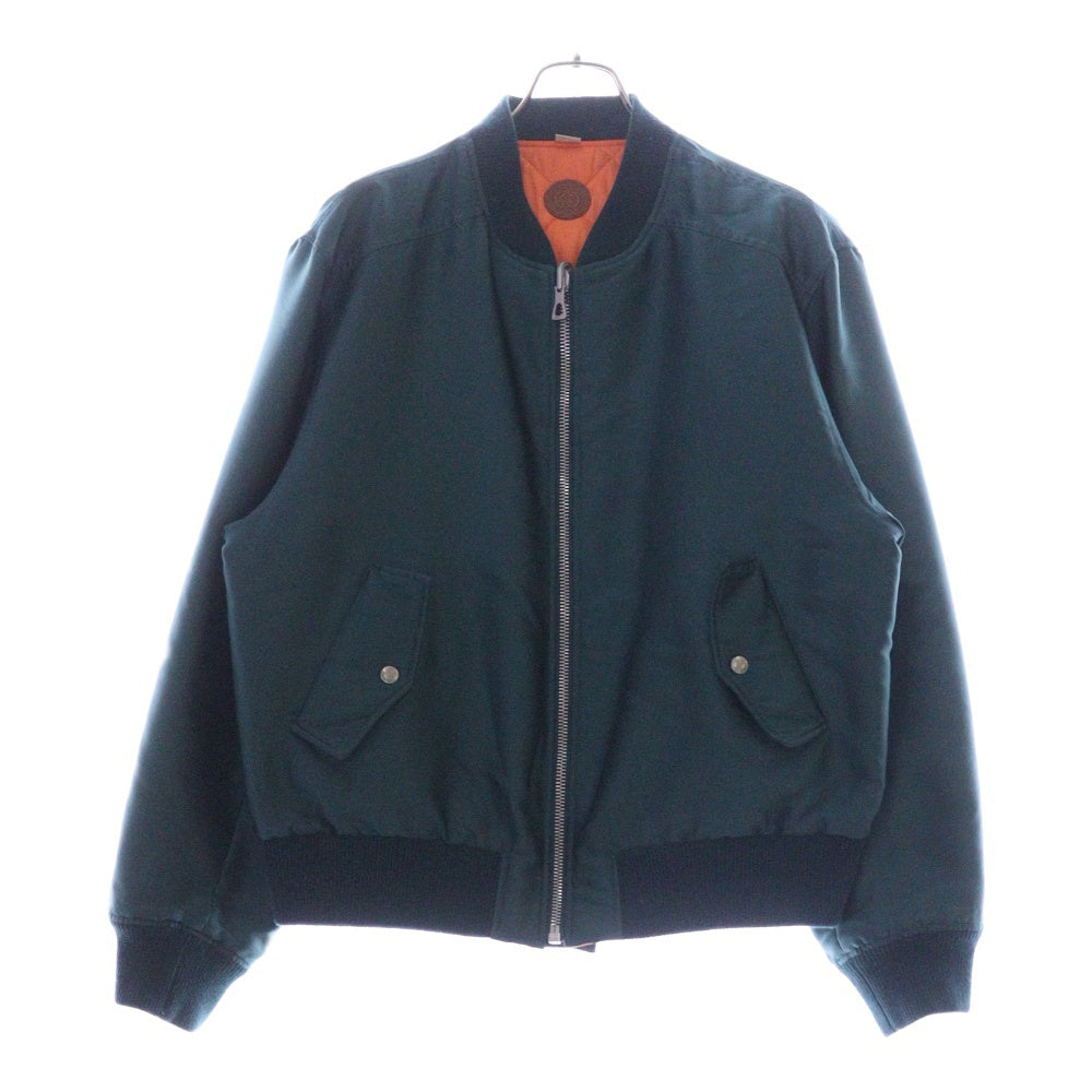 GUCCI(グッチ) 22AW キルティングサテンリバーシブルブルゾン アウター グリーン/オレンジ 698717 Z8A1X