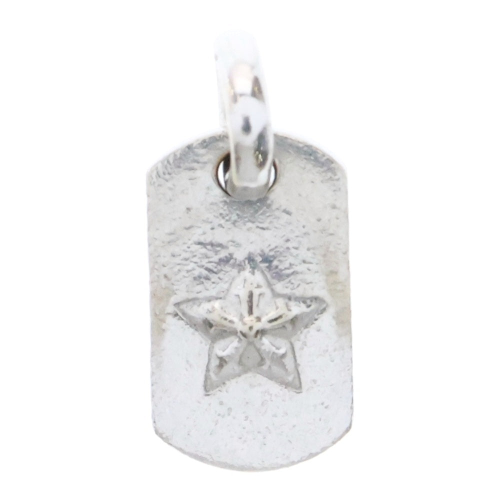 CHROME HEARTS(クロムハーツ) 18KWG CHROME HEARTS クロムハーツ DT TNY STAR P/DMND タイニースター パヴェダイヤ ホワイトゴールド ネックレストップ