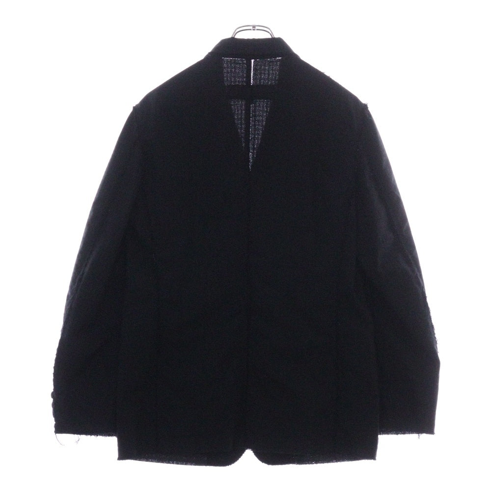COMME des GARCONS HOMME(コムデギャルソンオム) 03'S ダメージ加工 テーラードジャケット ブラック HJ-J020
