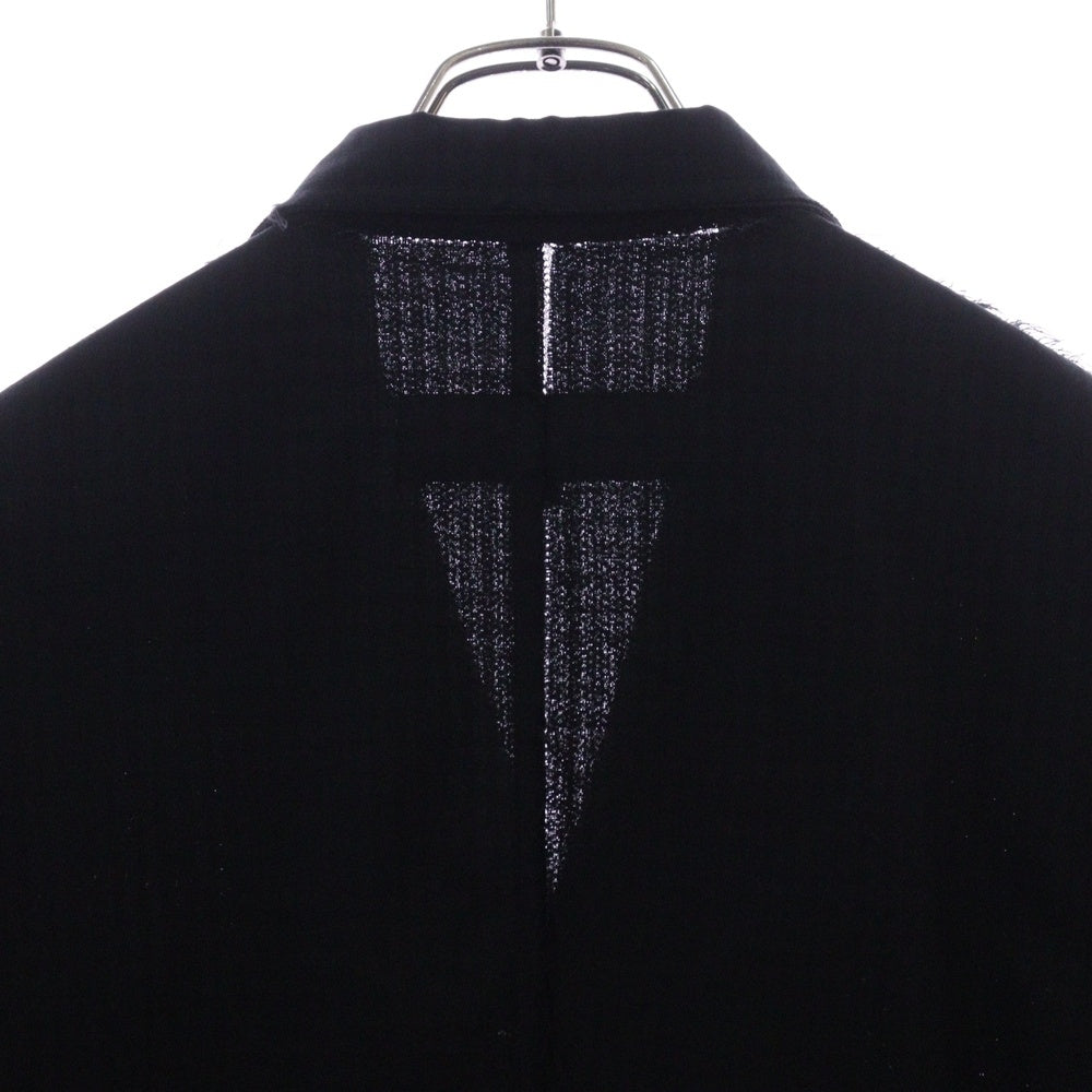 COMME des GARCONS HOMME(コムデギャルソンオム) 03'S ダメージ加工 テーラードジャケット ブラック HJ-J020