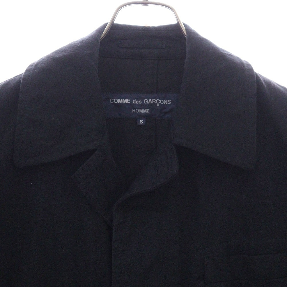 COMME des GARCONS HOMME(コムデギャルソンオム) 05'S フロントボタンジャケット ブラック HQ-J069