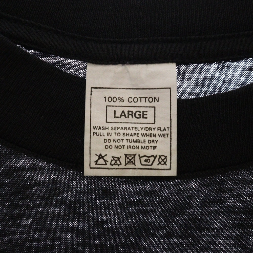 VINTAGE(ヴィンテージ) 90's AERO SMITH GET A GRIP EURO エアロスミス ゲットアグリップ プリント半袖Tシャツ カットソー ブラック