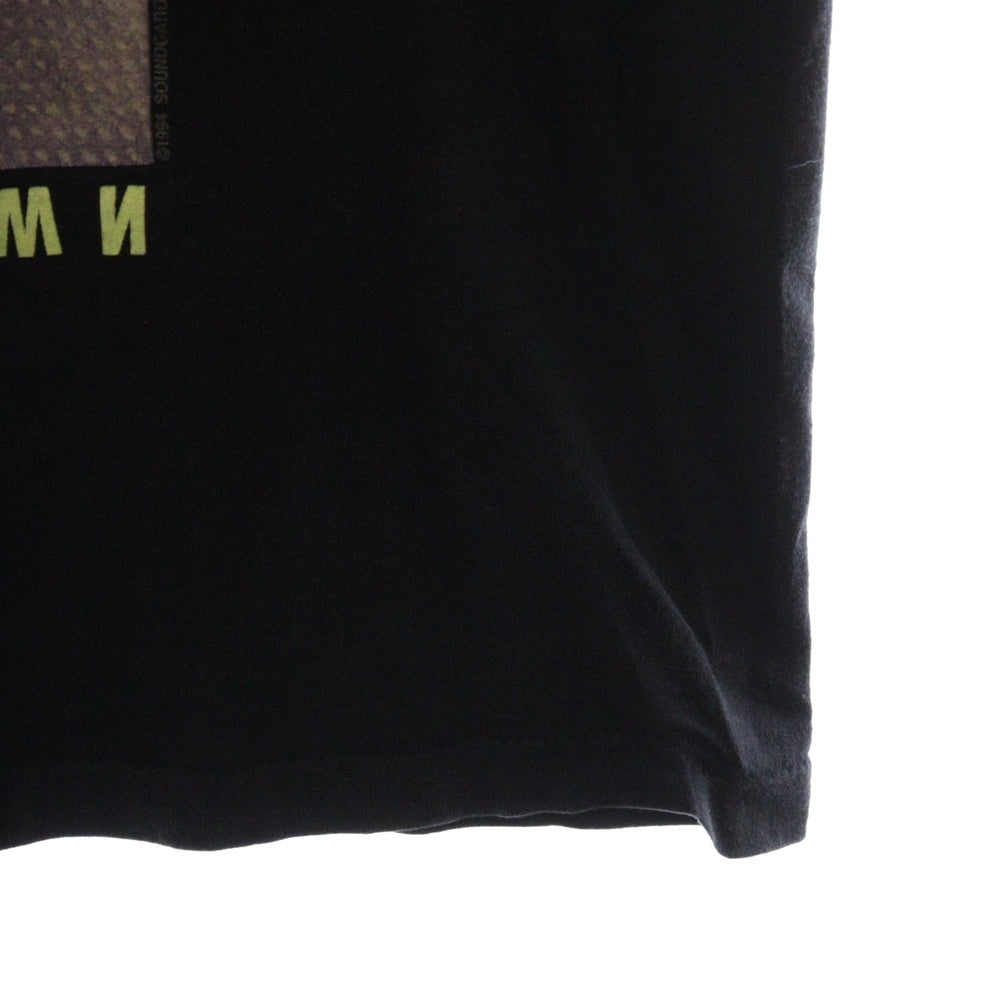 VINTAGE(ヴィンテージ) 90s SOUNDGARDEN SUOERUNKNWN FRUIT OF THE ROOM サウンドガーデン スーパーアンノーン プリント半袖Tシャツ カットソー ブラック