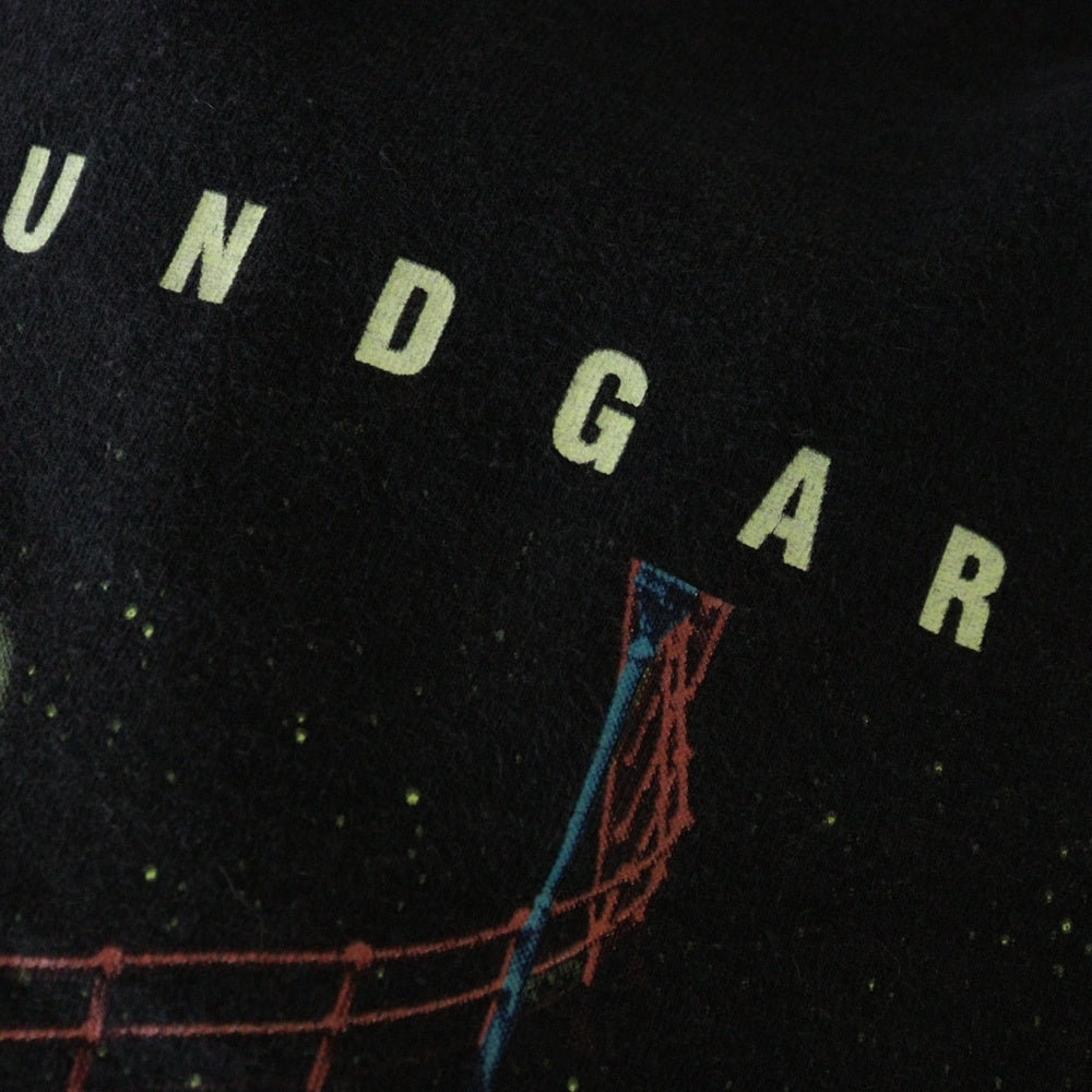 VINTAGE(ヴィンテージ) 90s SOUNDGARDEN SUOERUNKNWN FRUIT OF THE ROOM サウンドガーデン スーパーアンノーン プリント半袖Tシャツ カットソー ブラック