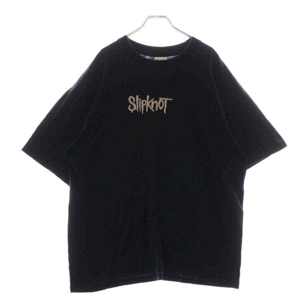 VINTAGE(ヴィンテージ) 90'S Slipknot FUCK IT ALL SCREEN STARS スリップノット ファックイットオール プリント半袖Tシャツ カットソー ブラック