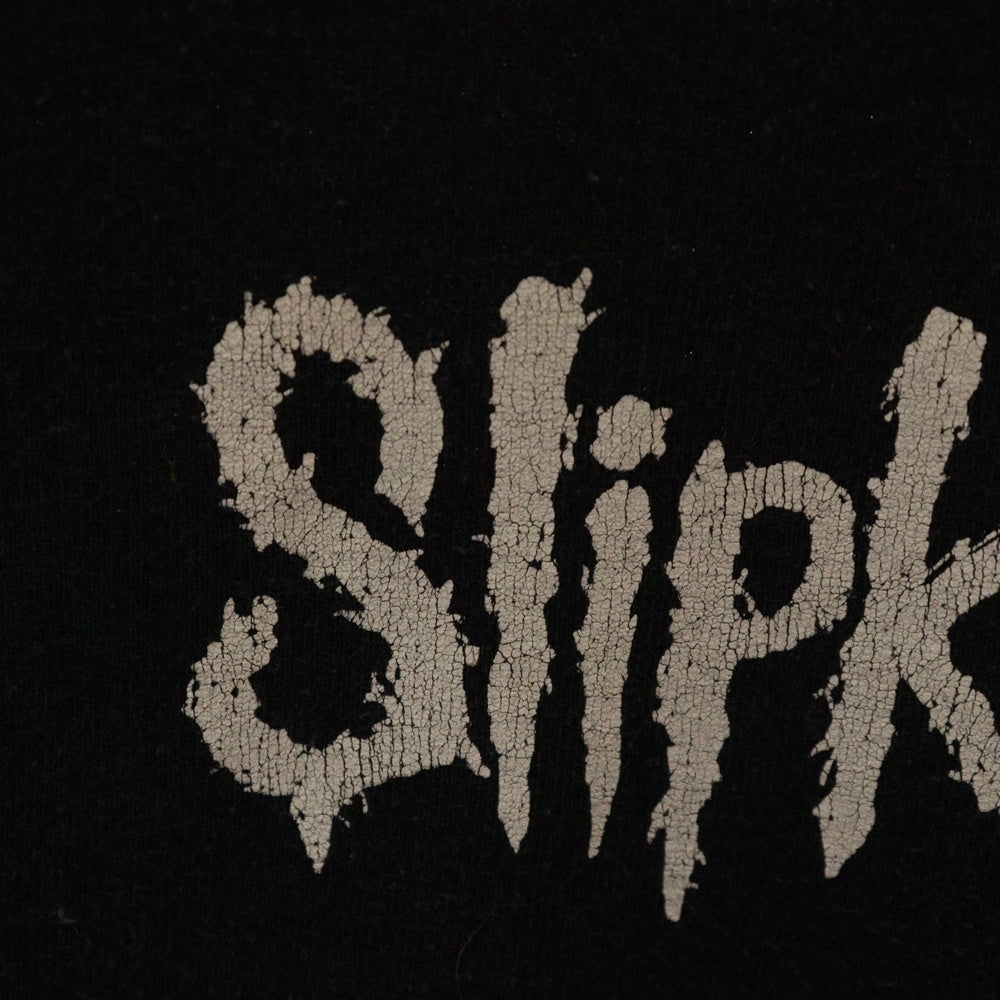 VINTAGE(ヴィンテージ) 90'S Slipknot FUCK IT ALL SCREEN STARS スリップノット ファックイットオール プリント半袖Tシャツ カットソー ブラック