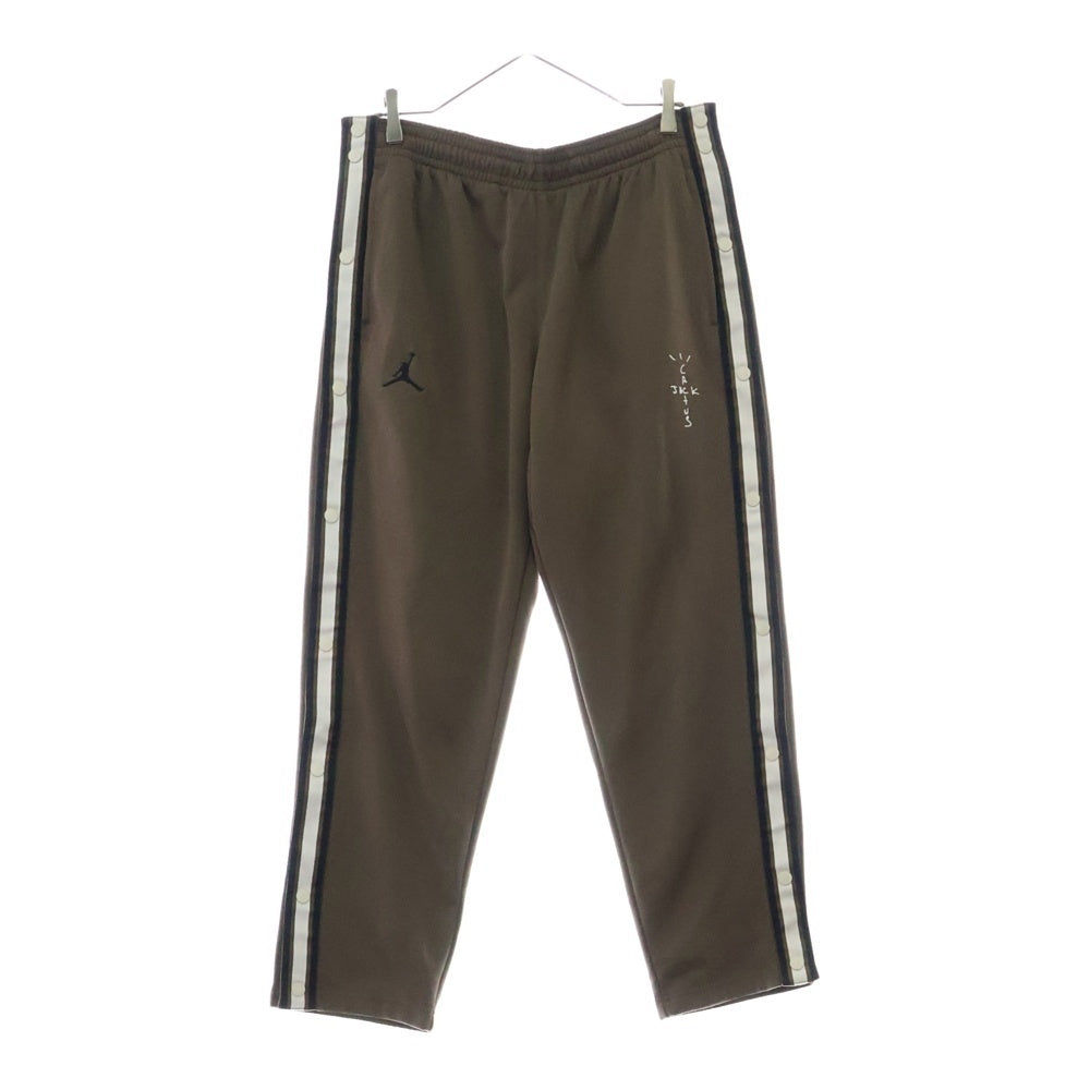 NIKE(ナイキ) 19SS × TRAVIS SCOTT SRT TRACK PANTS トラヴィススコット トラックパンツ トラウザー ブラウン CK4037-260