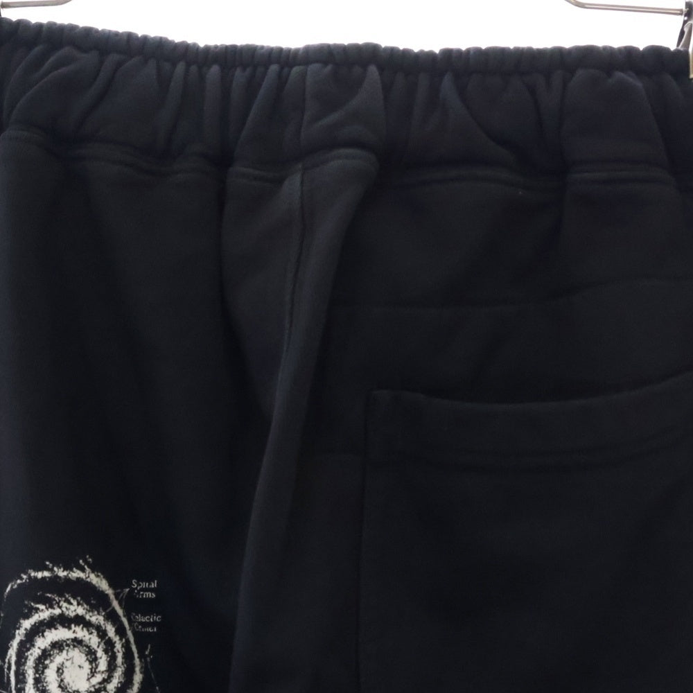 UNION(ユニオン) SCIENCE SWEATPANT プリントロゴスウェットパンツ ブラック