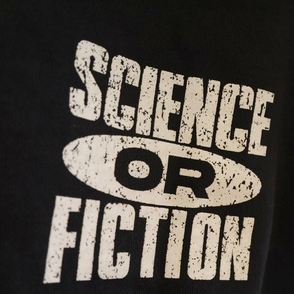 UNION(ユニオン) SCIENCE SWEATPANT プリントロゴスウェットパンツ ブラック