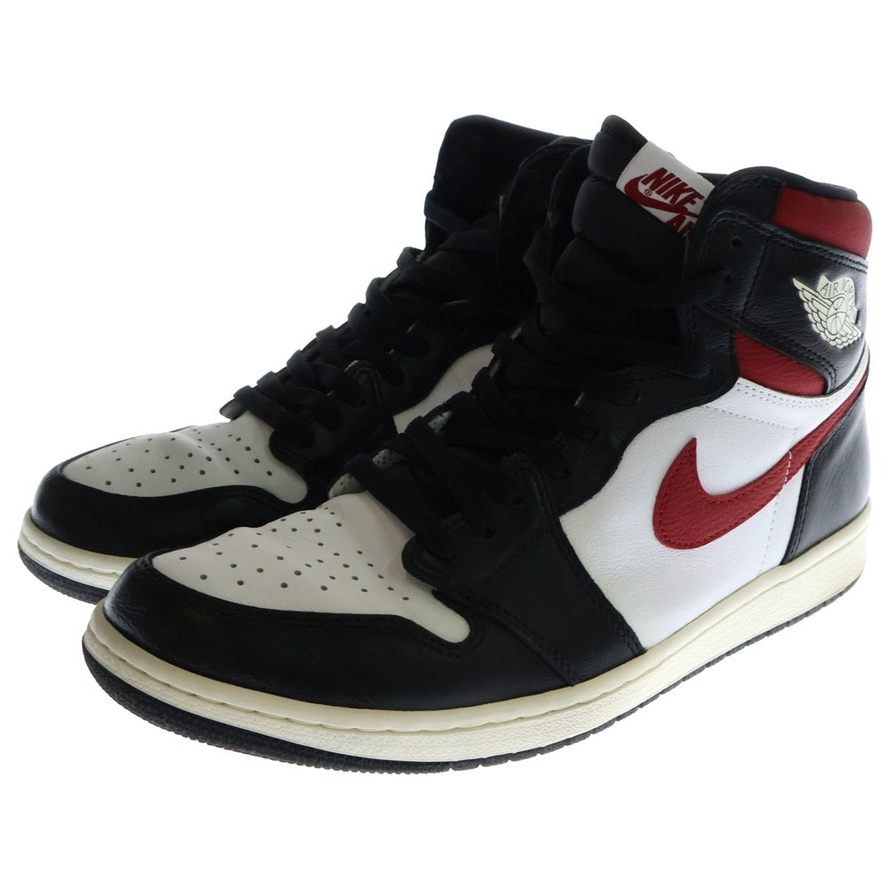 NIKE(ナイキ) AIR JORDAN 1 RETRO HIGH OG GYM RED エアジョーダン1 レトロ ジムレッド ハイカットスニーカー ブラック/レッド/ホワイト US11/29cm 555088-061
