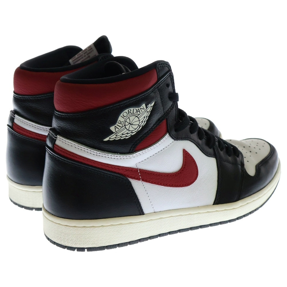 NIKE(ナイキ) AIR JORDAN 1 RETRO HIGH OG GYM RED エアジョーダン1 レトロ ジムレッド ハイカットスニーカー ブラック/レッド/ホワイト US11/29cm 555088-061