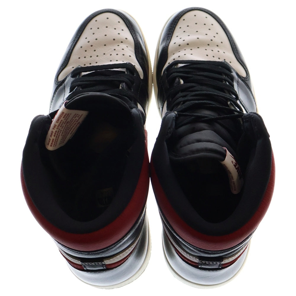 NIKE(ナイキ) AIR JORDAN 1 RETRO HIGH OG GYM RED エアジョーダン1 レトロ ジムレッド ハイカットスニーカー ブラック/レッド/ホワイト US11/29cm 555088-061