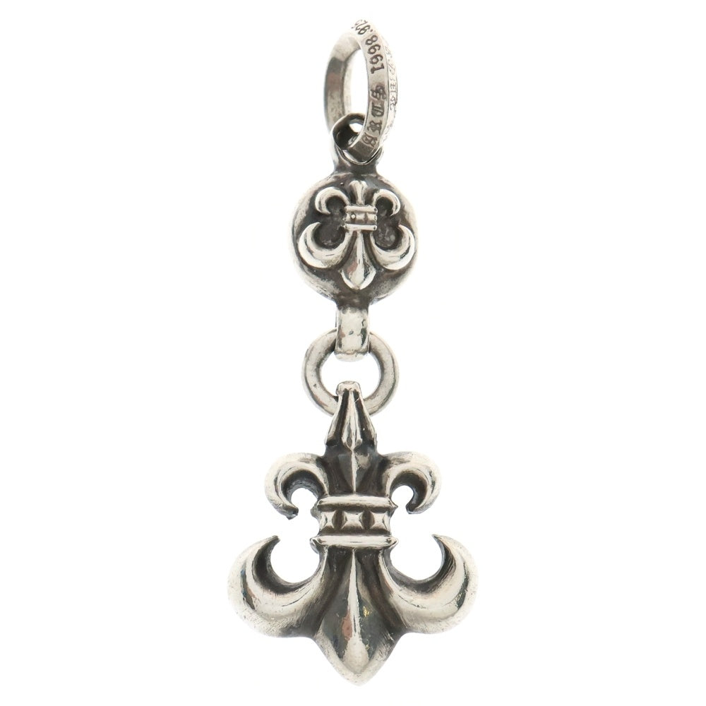 CHROME HEARTS(クロムハーツ) 1BALL BS FLEUR 1ボールBSフレアチャーム ペンダントトップ シルバー BCA198