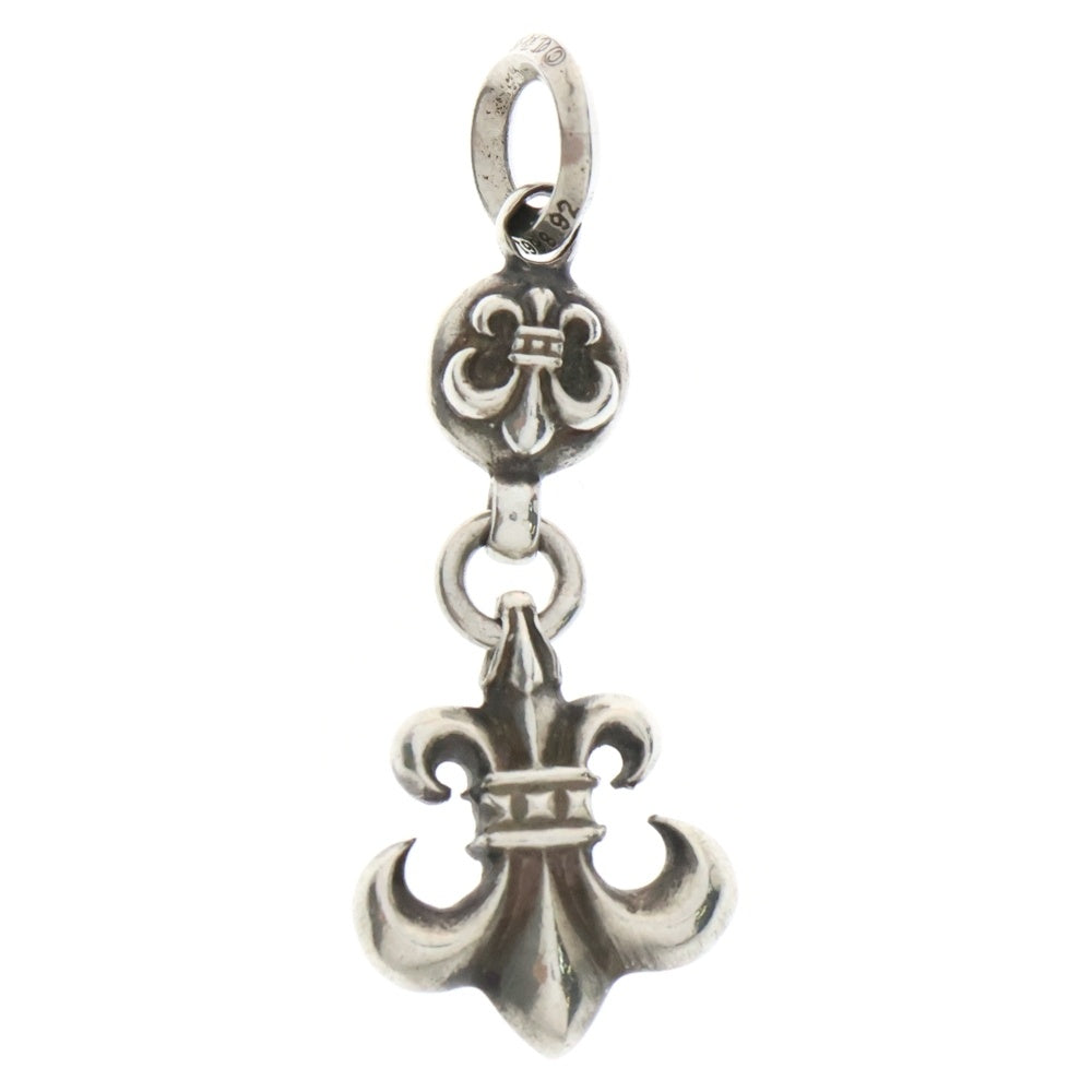 CHROME HEARTS(クロムハーツ) 1BALL BS FLEUR 1ボールBSフレアチャーム ペンダントトップ シルバー BCA198