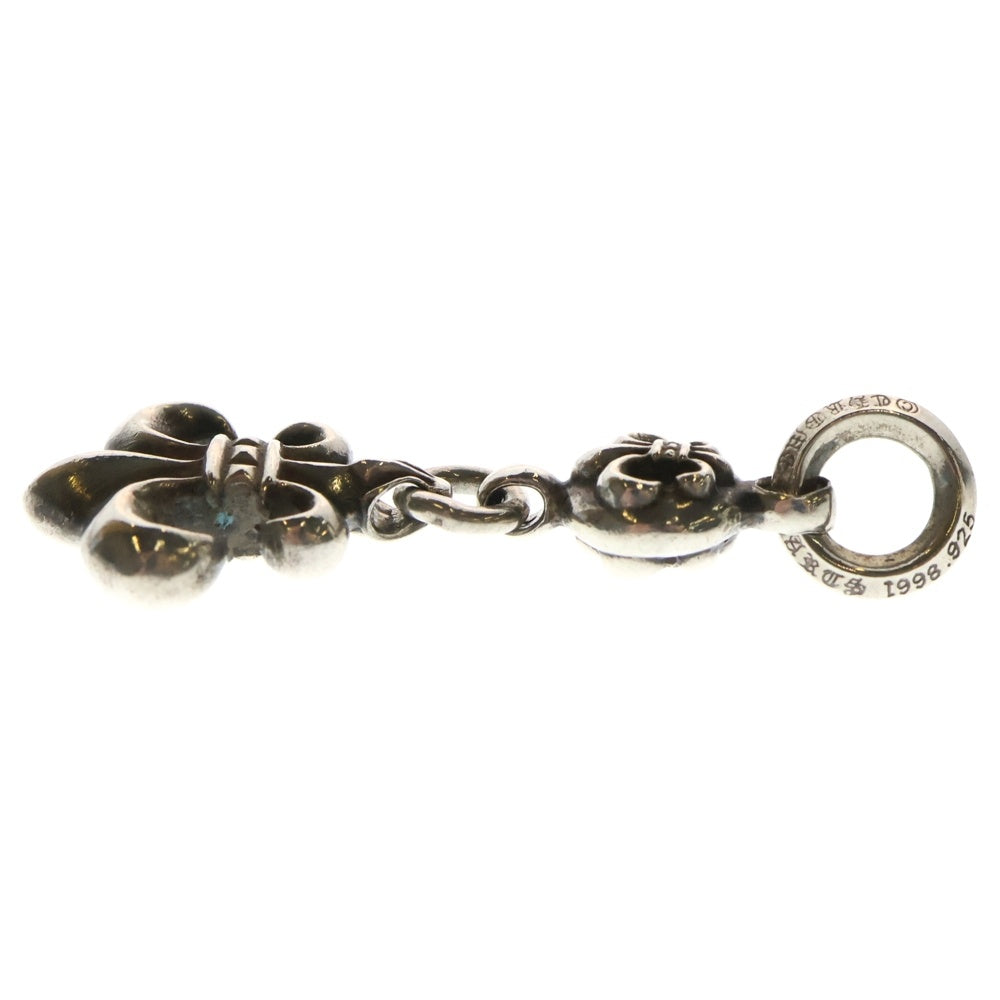 CHROME HEARTS(クロムハーツ) 1BALL BS FLEUR 1ボールBSフレアチャーム ペンダントトップ シルバー BCA198