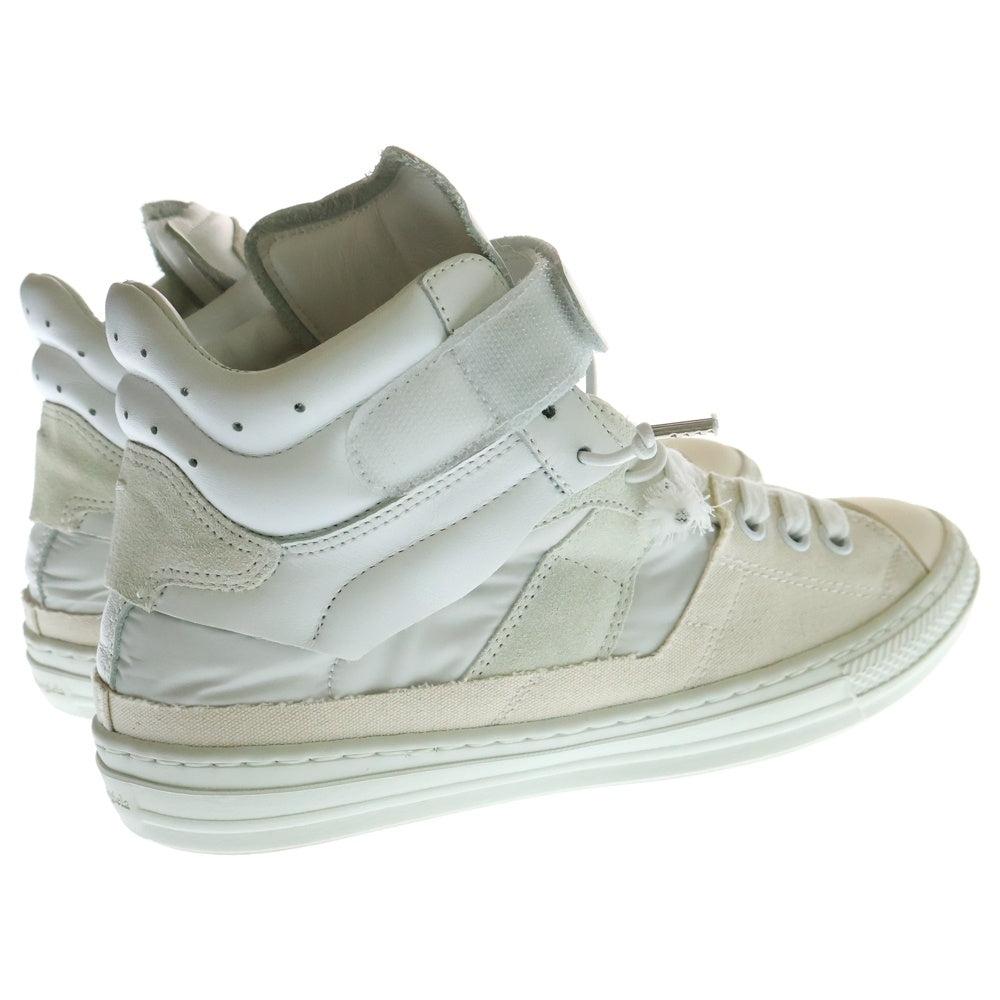 Maison Margiela(メゾンマルジェラ) 19SS EVOLUTION HIGH TOP SNEAKER エヴォリーションハイトップスニーカー ホワイト EU40/25cm S37WS0479