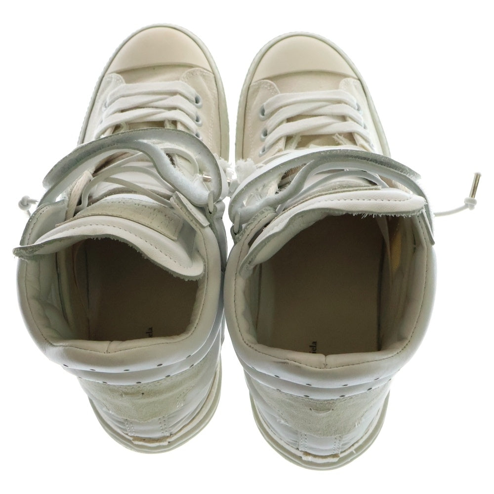 Maison Margiela(メゾンマルジェラ) 19SS EVOLUTION HIGH TOP SNEAKER エヴォリーションハイトップスニーカー ホワイト EU40/25cm S37WS0479