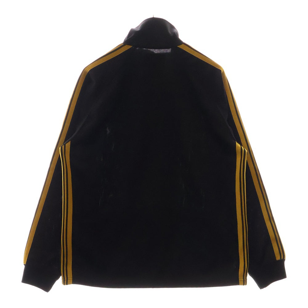 Needles(ニードルス) ×WILDSIDE TRACK JACKET POLY SMOOTH ワイルドサイド トラックジャケット ブラック/イエロー OT1742