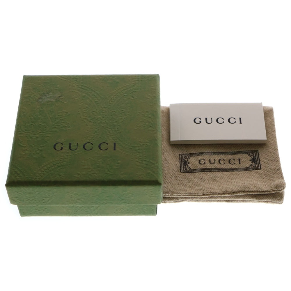 GUCCI(グッチ) インターロッキングG ドロップ ピアス シルバーブリット シルバー