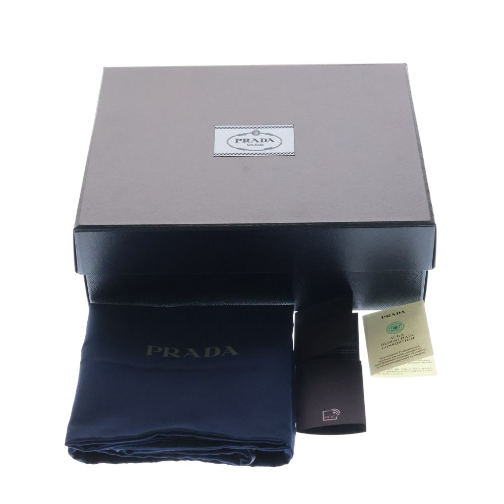 PRADA(プラダ) Re-Nylon トライアングルロゴ テスート バケットハット 帽子 ブラック 2HC350 #XL