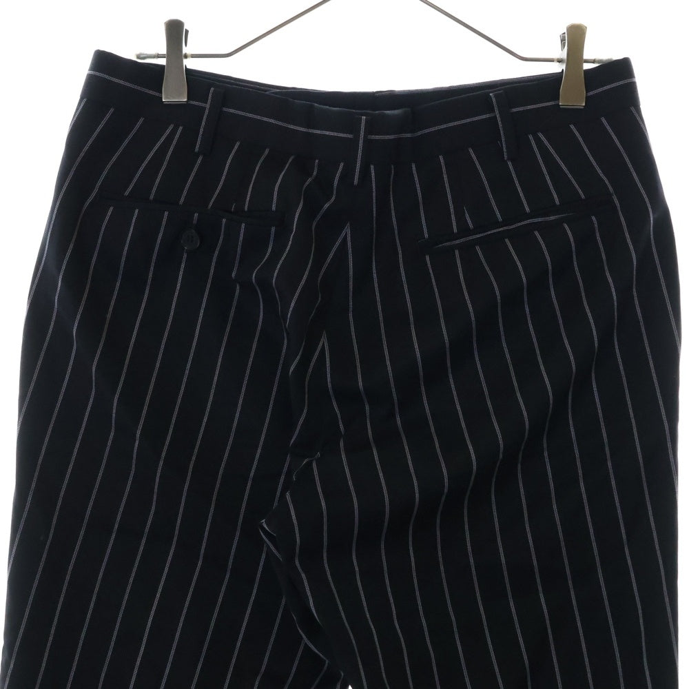 LITTLEBIG(リトルビッグ) Stripe Flare Trousers ストライプ フレアトラウザーパンツ ブラック LB201-PT08