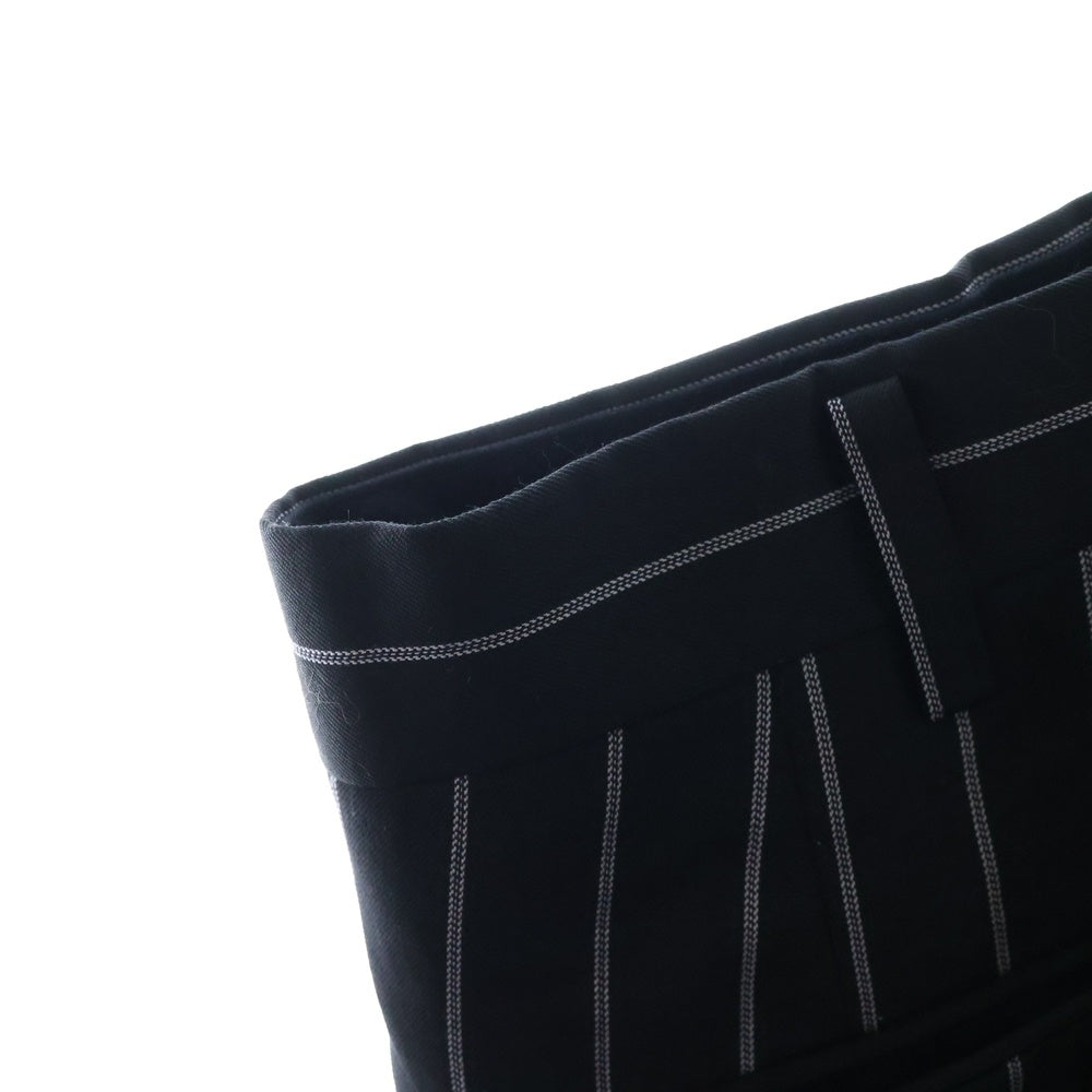 LITTLEBIG(リトルビッグ) Stripe Flare Trousers ストライプ フレアトラウザーパンツ ブラック LB201-PT08