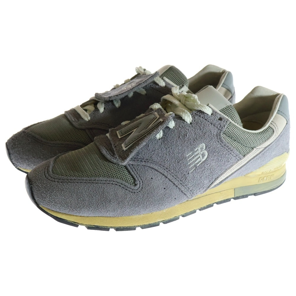 New Balance(ニューバランス) CM996HK2 メッシュ/スウェード ローカットスニーカー グレー US8/26cm