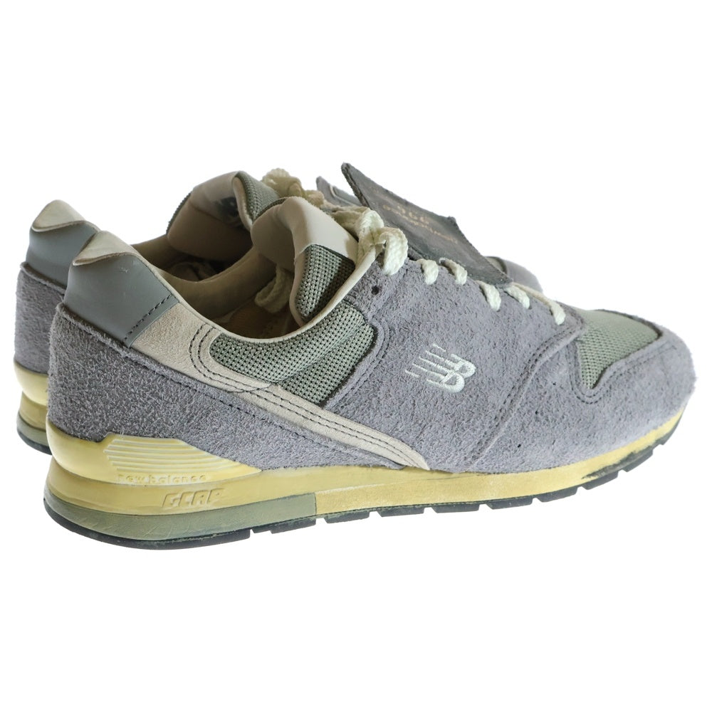 New Balance(ニューバランス) CM996HK2 メッシュ/スウェード ローカットスニーカー グレー US8/26cm