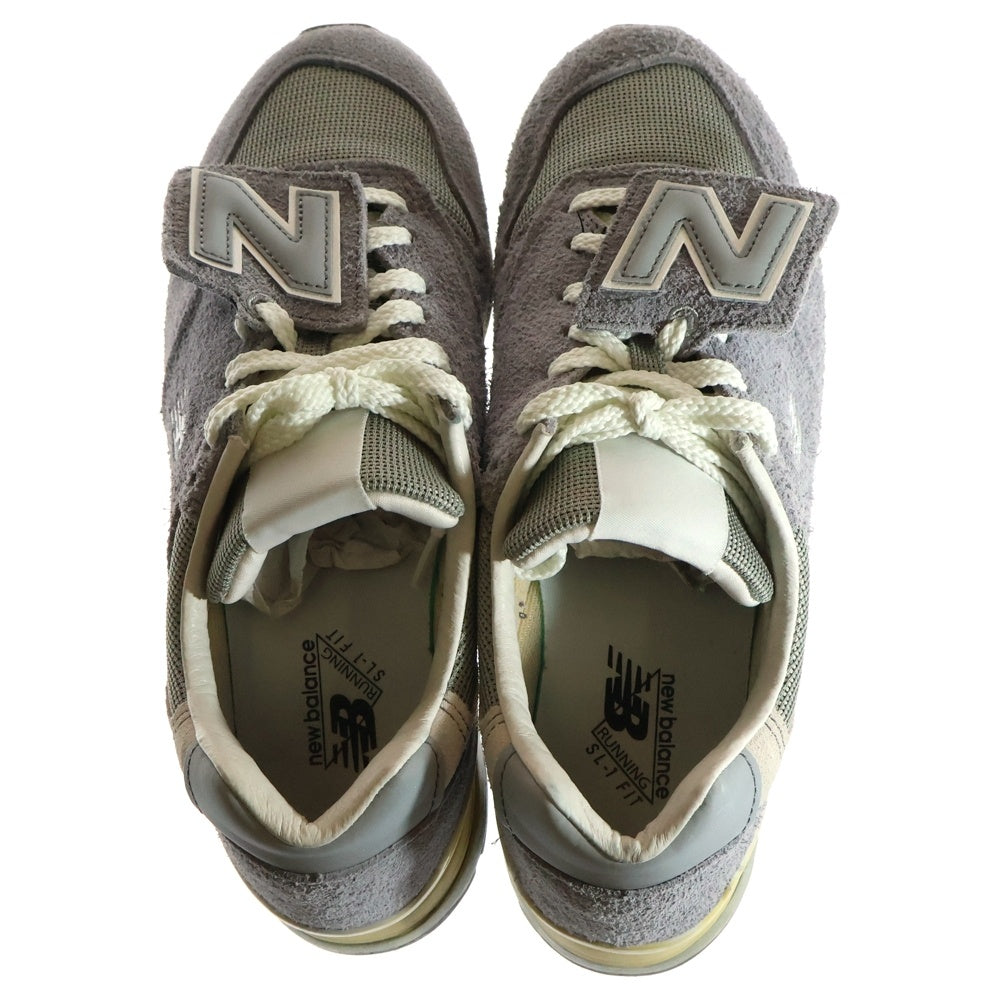 New Balance(ニューバランス) CM996HK2 メッシュ/スウェード ローカットスニーカー グレー US8/26cm