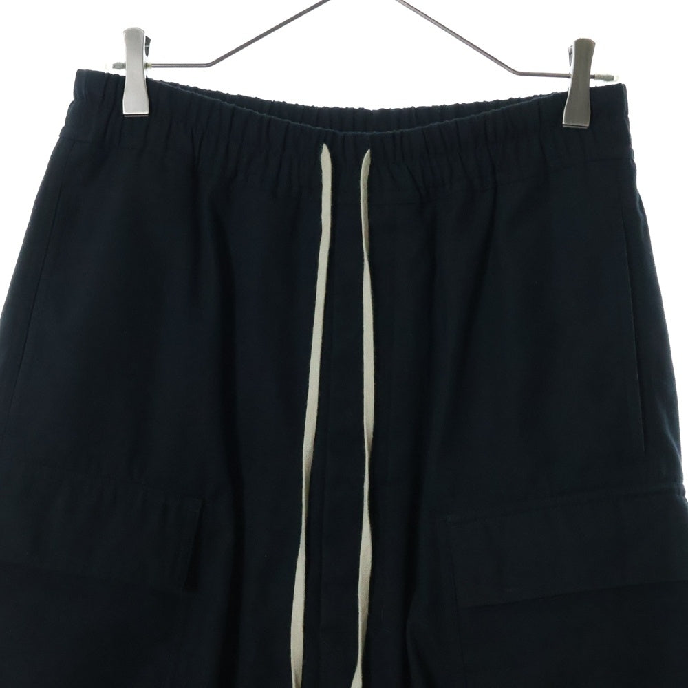Rick Owens(リックオウエンス) 21AW CARGO PODS カーゴポッズ サルエルショートパンツ ショーツ ブラック RU02A5389-CVR