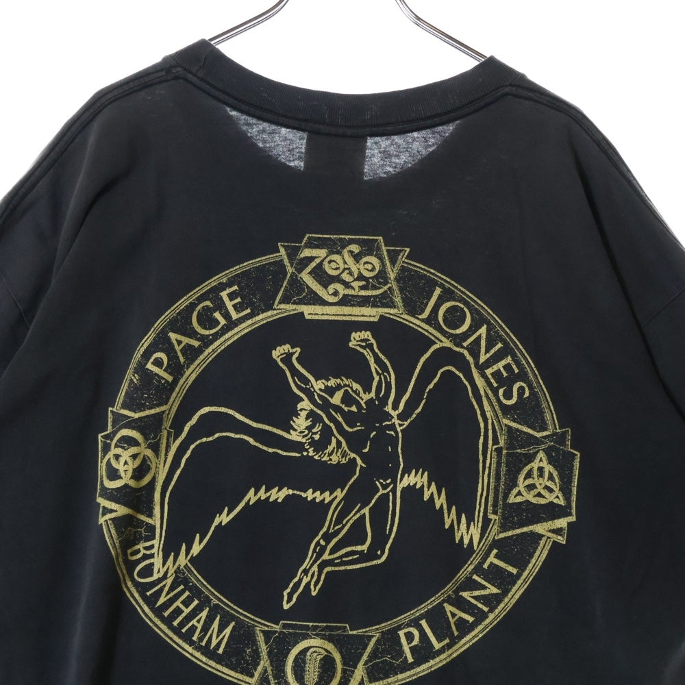 VINTAGE(ヴィンテージ) 90's LED ZEPPELIN レッドゼッペリン プリント半袖Tシャツ カットソー ブラック