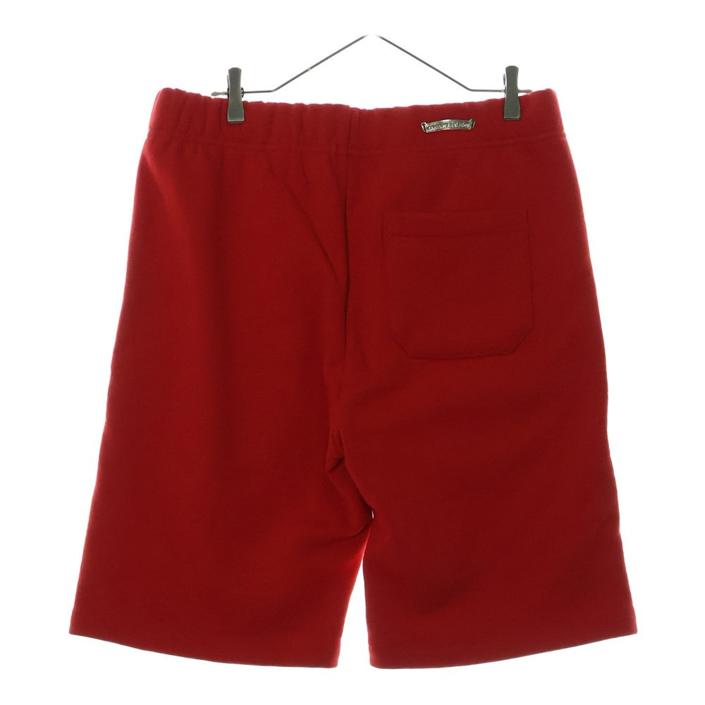 CHROME HEARTS(クロムハーツ) Y NOT Cemetery Cross Sweat Shorts クロムハーツ ワイノット セメタリークロス スウェット ハーフパンツ レッド
