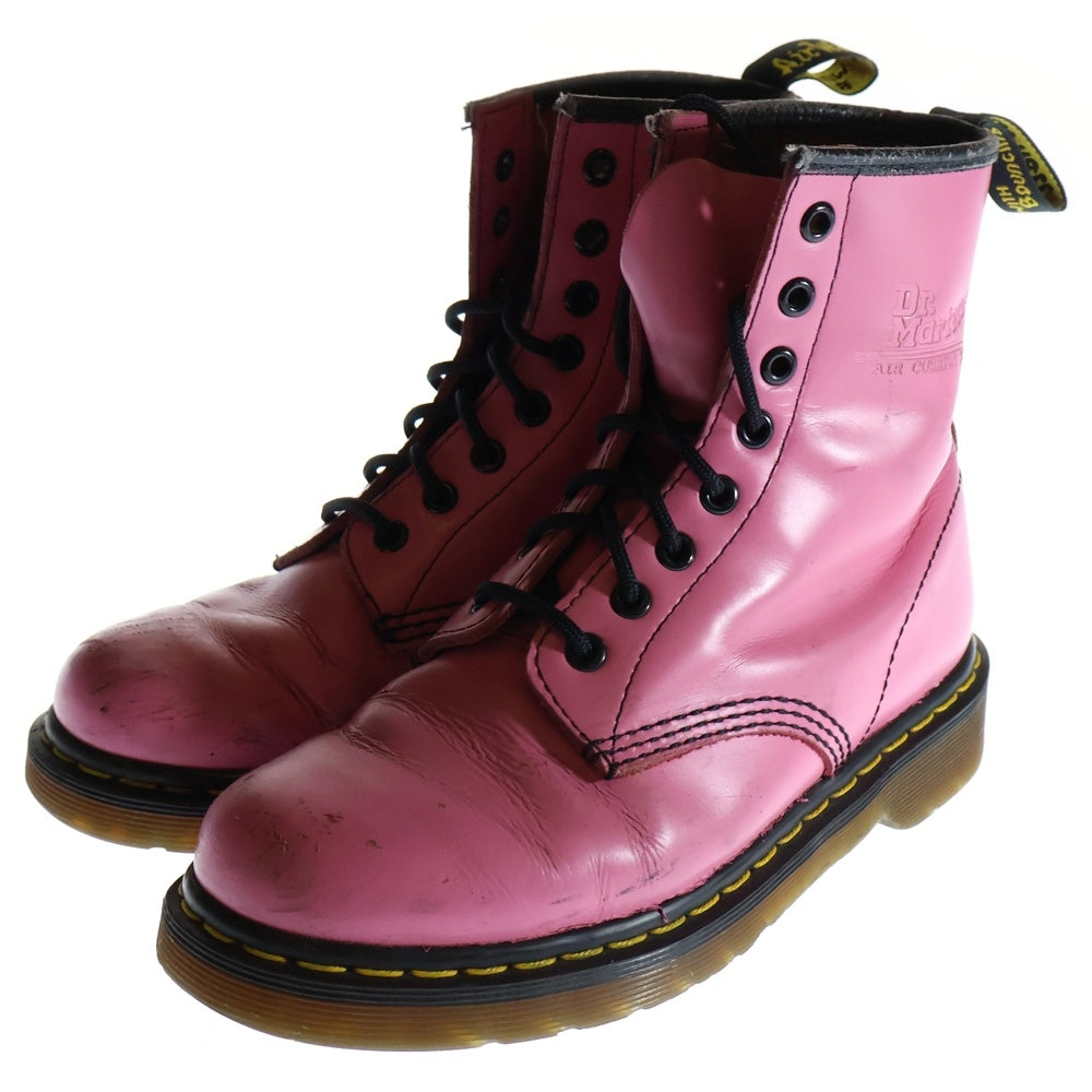 Dr.Martens(ドクターマーチン) 1460 パテントレザー 8ホールブーツ ピンク US6/24cm