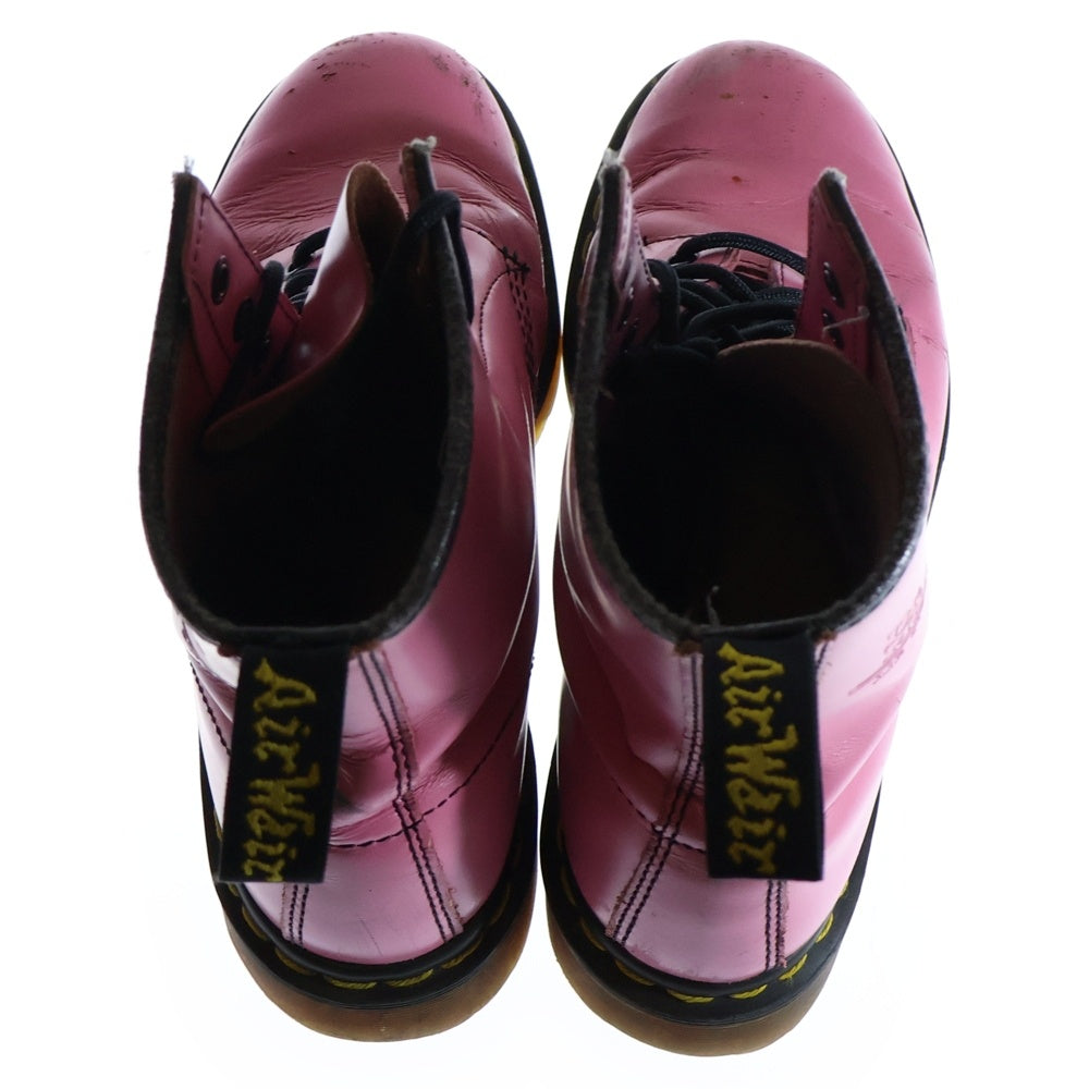 Dr.Martens(ドクターマーチン) 1460 パテントレザー 8ホールブーツ ピンク US6/24cm