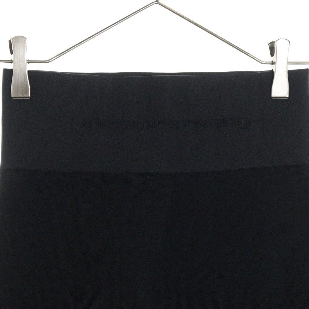 ALEXANDER WANG(アレキサンダーワン) ロゴ ミニスカート レディース ブラック レディース