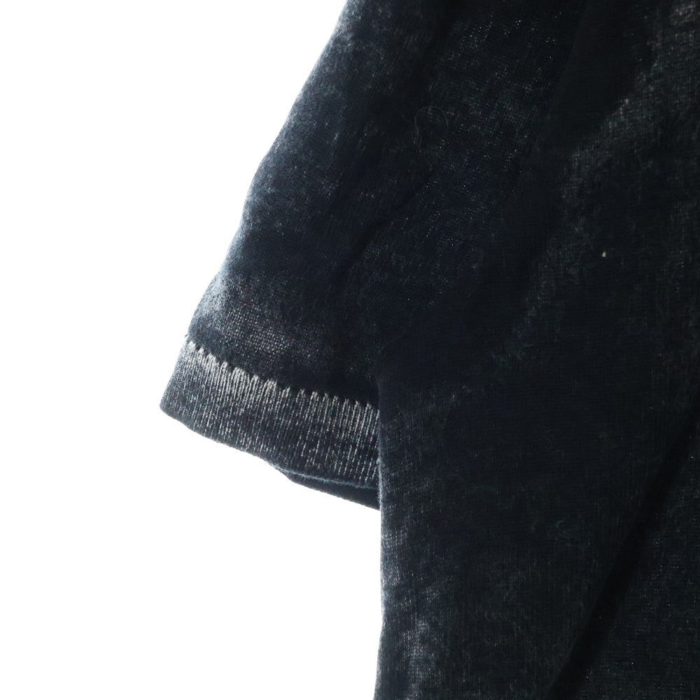 DIESEL(ディーゼル) K-LORENZO-SS Reverse Print Short Sleeve Polo Jumper 半袖ポロシャツ ブラック A181270BEAR