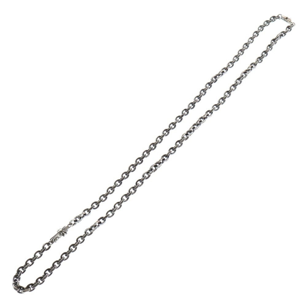 CHROME HEARTS(クロムハーツ) PAPER CHAIN BBY 24 ペーパーチェーン ベイビーファット 24inch シルバーネックレス