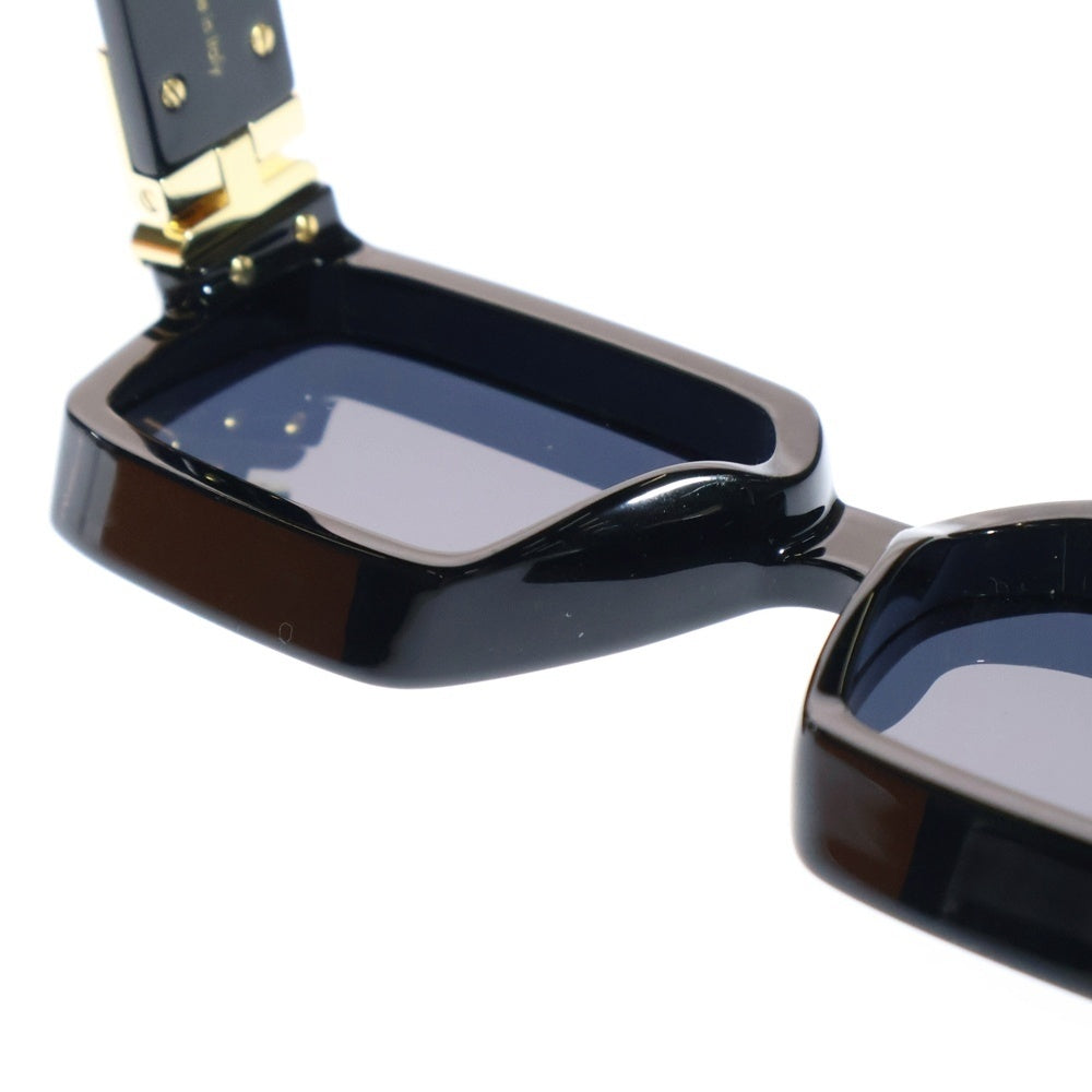 LOUIS VUITTON(ルイヴィトン) サングラス ミリオネア ブラックフレーム モノグラムモチーフ アイウェア Z1165E ブラック/ゴールド