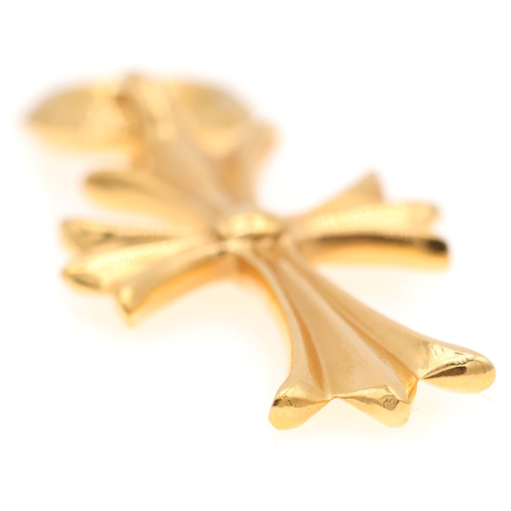 CHROME HEARTS(クロムハーツ) 22K TINY CH CROSS タイニーCHクロス ペンダントトップ ゴールド BCA051