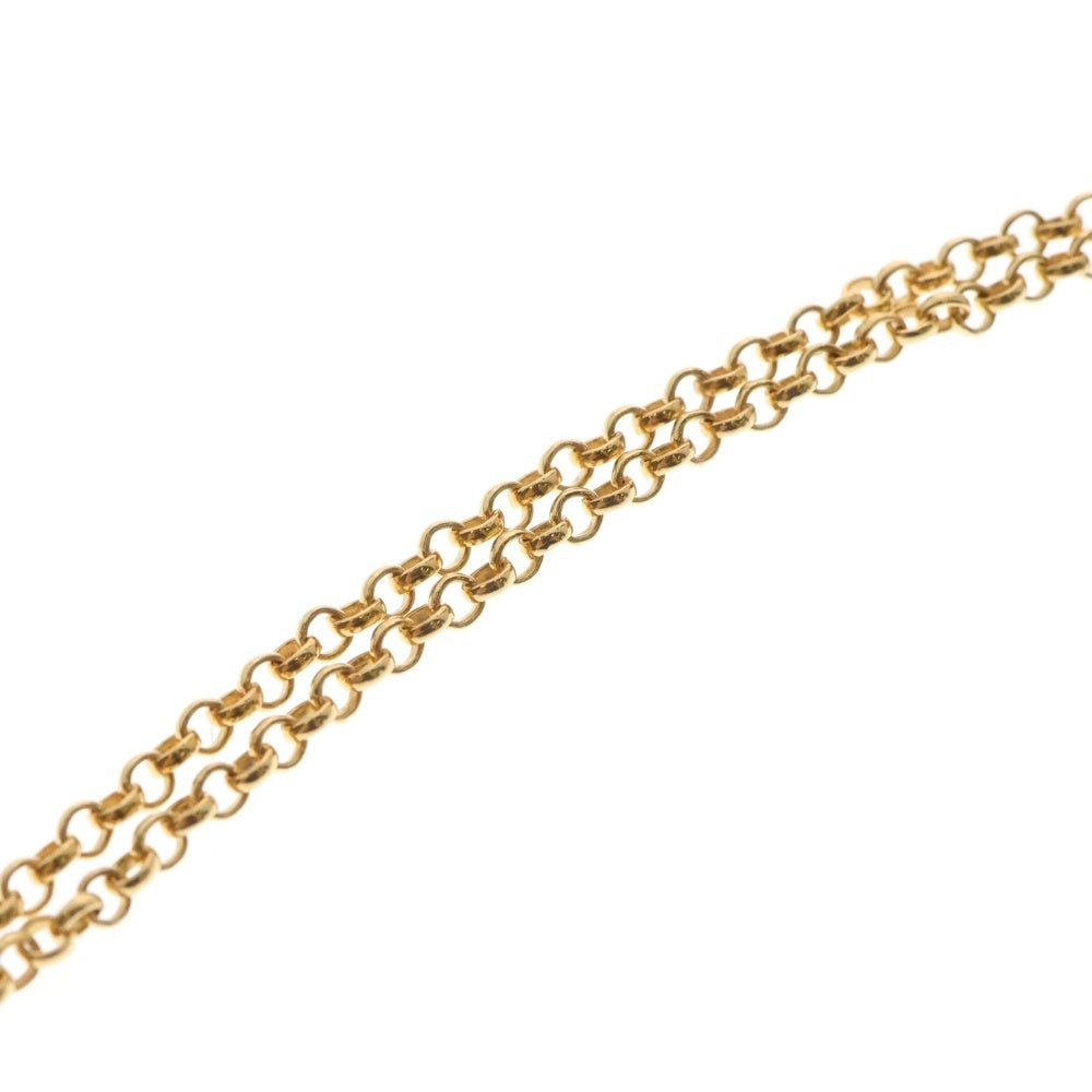 CHROME HEARTS(クロムハーツ) 22K NECKCHAIN R20 ロールチェーンネックレス 20inch ゴールド BCA011