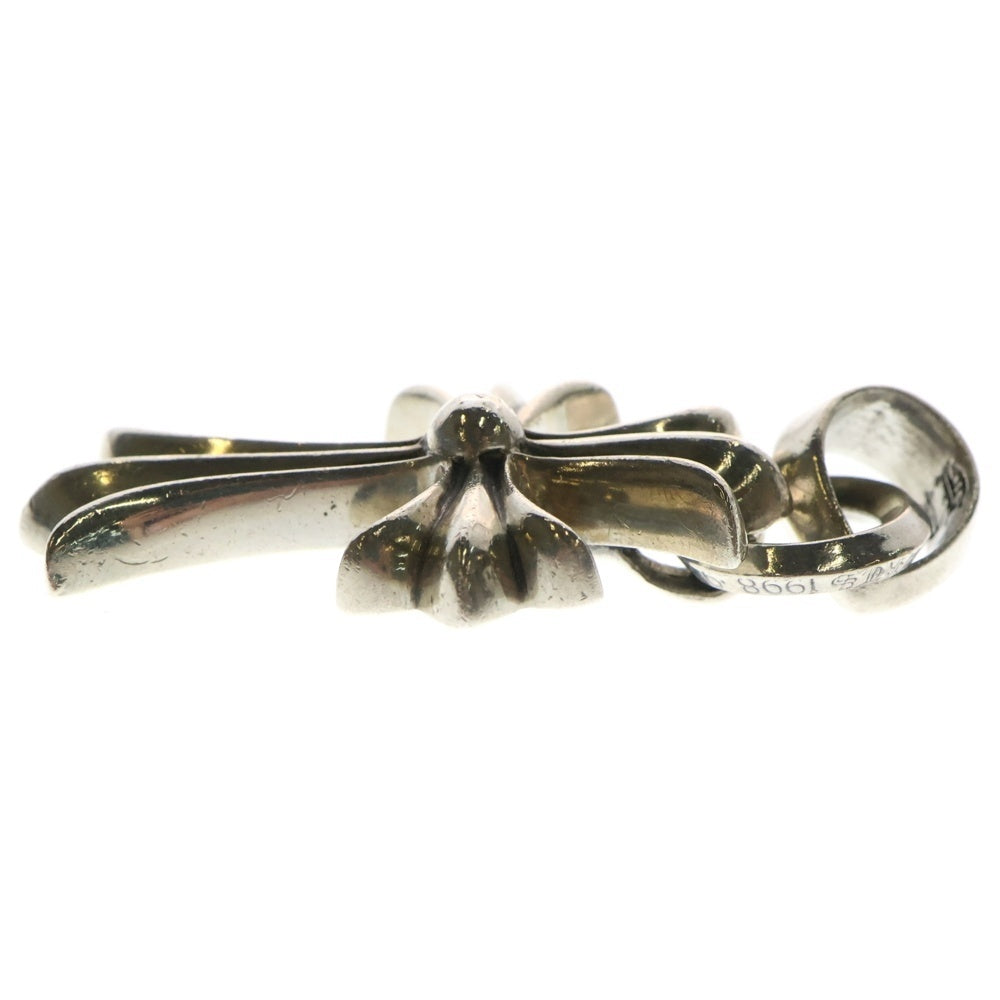 CHROME HEARTS(クロムハーツ) CH CRS SML W/BALE Wベイル スモールCHクロス ペンダントトップ シルバー BCA218