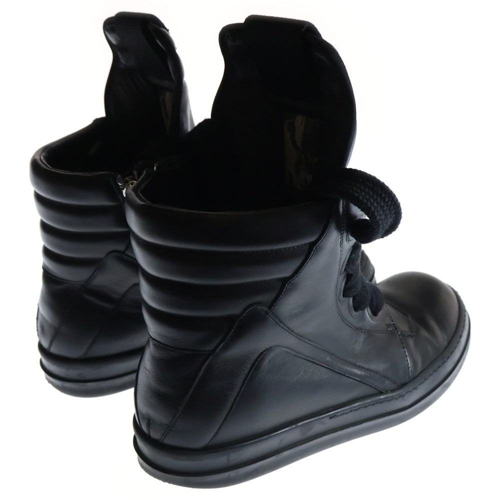 Rick Owens(リックオウエンス) JUMOBLACE GEOBASKET ジャンボレースジオバスケット ハイカットスニーカー ブラック RU01D3898 LCOW2