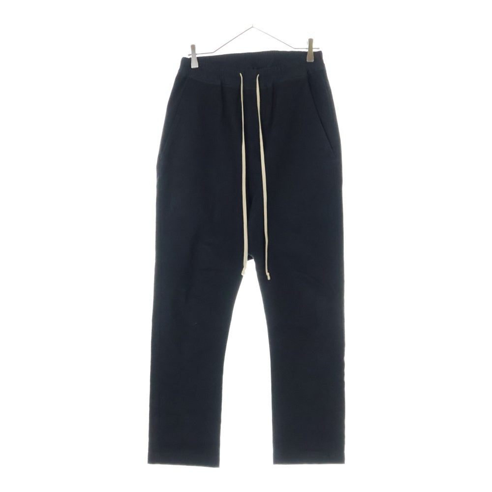 Rick Owens(リックオウエンス) 19AW Larry Drawstring Pants ラリードローストリングパンツ ブラック RU19F4380-CF